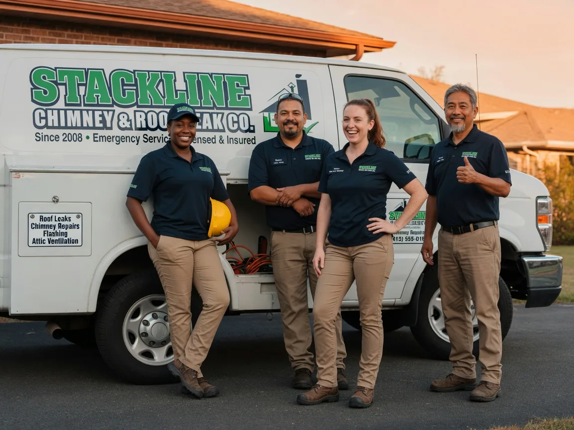 Chimney flashing repair company in Parksville, SC